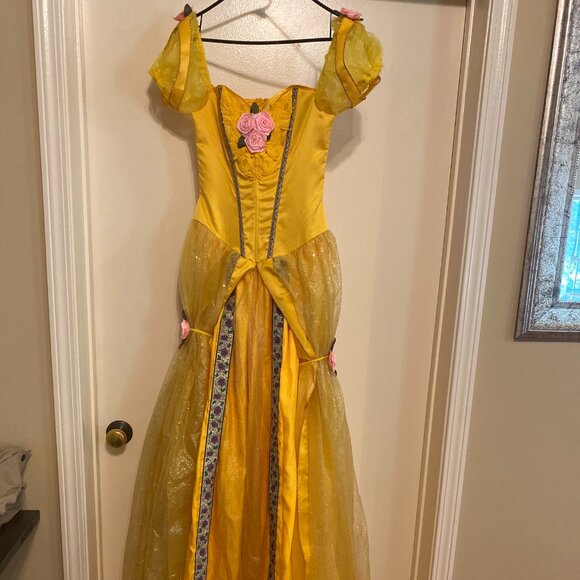 Disney by Leg Avenue Deluxe  Belle Dress Limited Edition Disney Princess - Picture 1 of 16